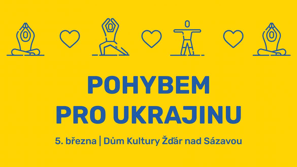 Pohybem pro Ukrajinu už tuto sobotu