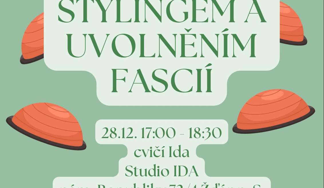 BOSU CARDIO S BODY STYLINGEM A UVOLNĚNÍM